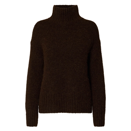 Selected Femme SlwGabriella LS Knit High Neck Delicioso