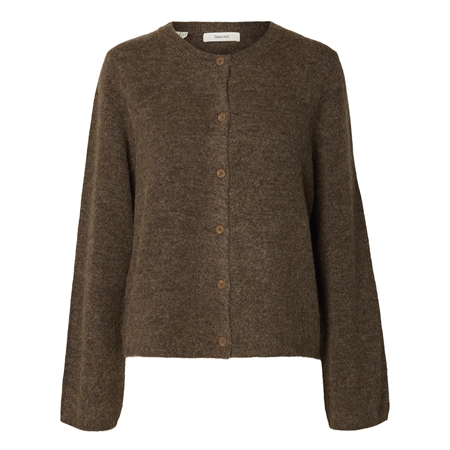 Selected Femme SlwLulu New LS Knit Cardigan Dachshund