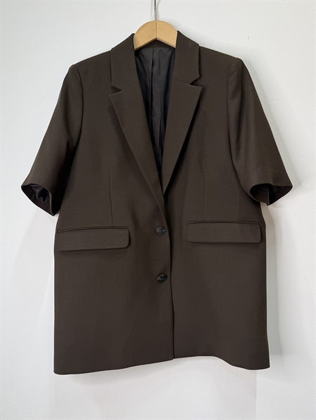 Selected Femme SlwRita SS Relaxed Blazer Delicioso