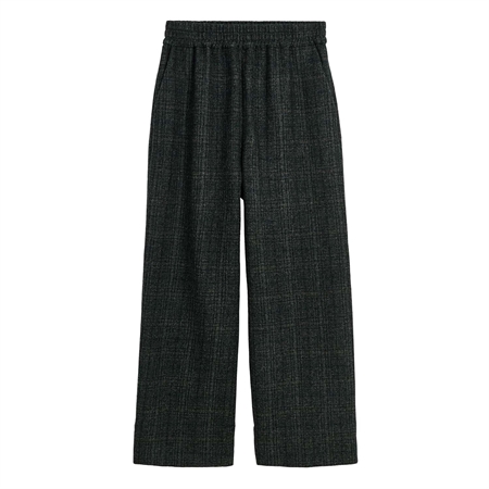 Skall Studio Jasmine Pants Green Check Structure