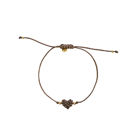 Stine A Love Bracelet Mocha 