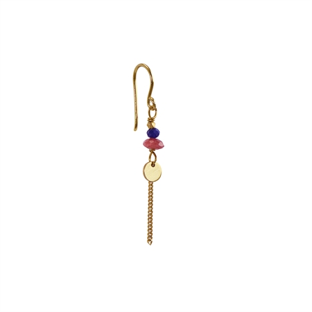 Stine A Miss Paris Mini Earring - Montmartre - Single Guld