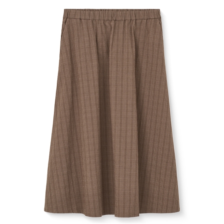 Studio Feder Agnes Skirt Seersucker Bruno Check